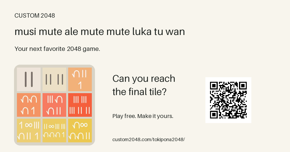 Sharing preview for musi mute ale mute mute luka tu wan