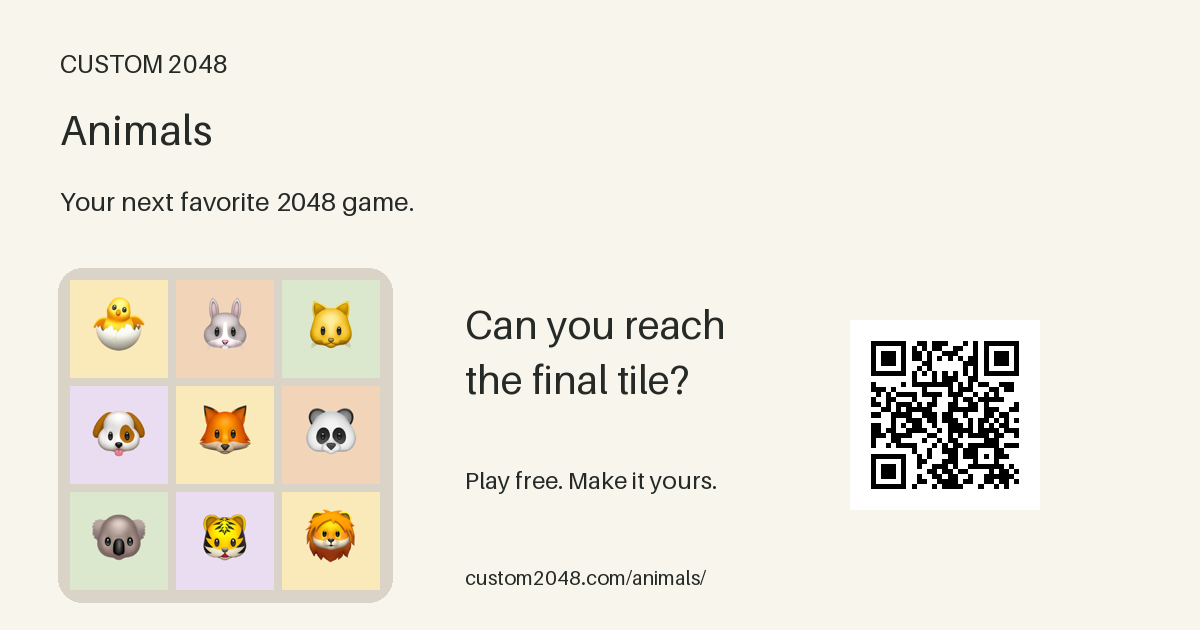 Sharing preview for Animals